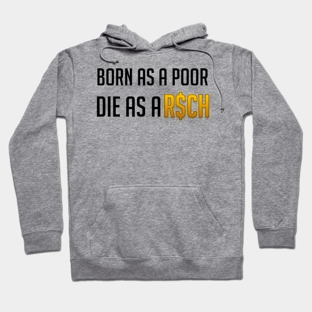 Motivational Quote Hoodie by R8Designs